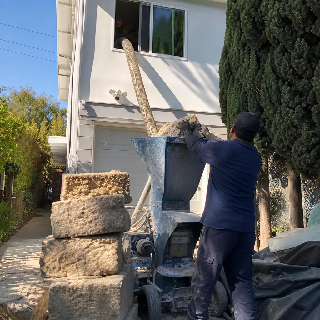 Blown-In Attic Insulation
